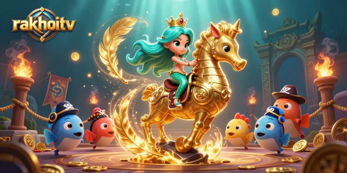 Experience live betting thrills on rakhoitv with vibrant characters and dynamic elements.