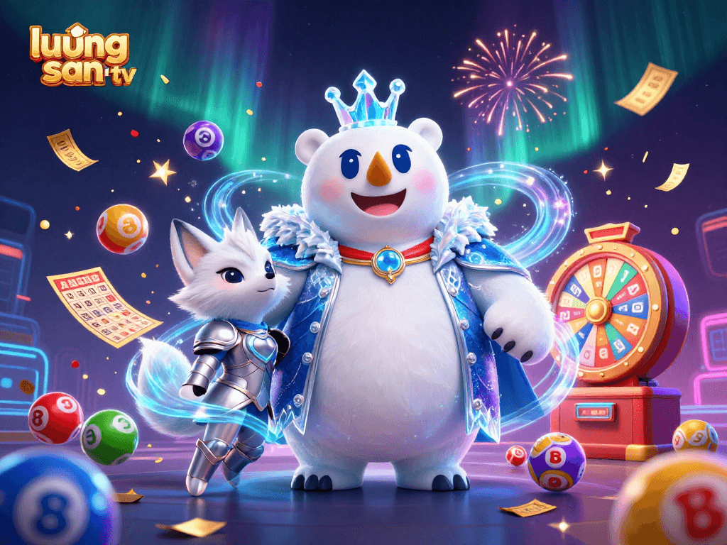 Experience the excitement of lương sơn tv with vibrant lottery elements in a thrilling gambling atmosphere.