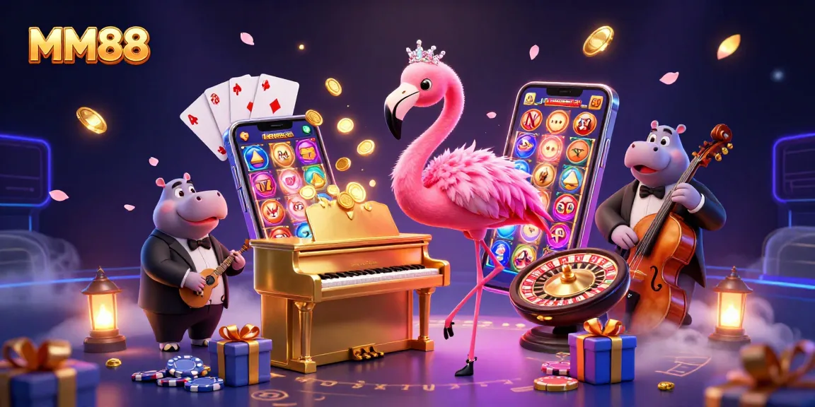 Play exciting games and enjoy thrilling experiences at MM88's vibrant casino.