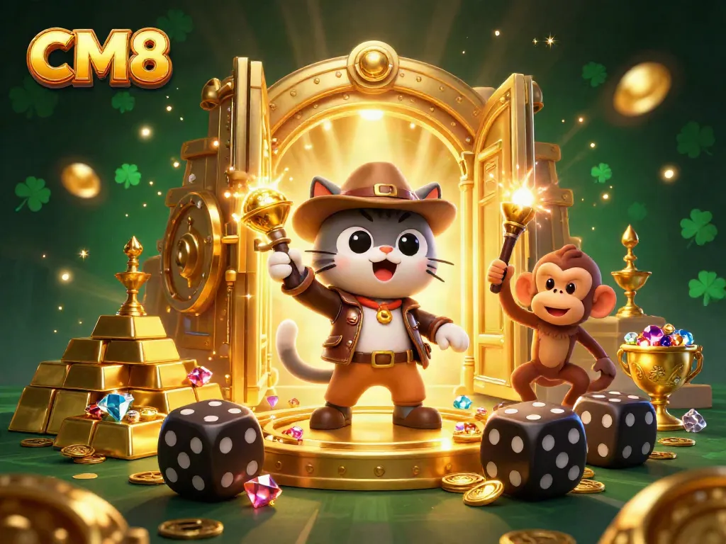 Engage with CM8's thrilling adventures in casino treasure hunting and gameplay.